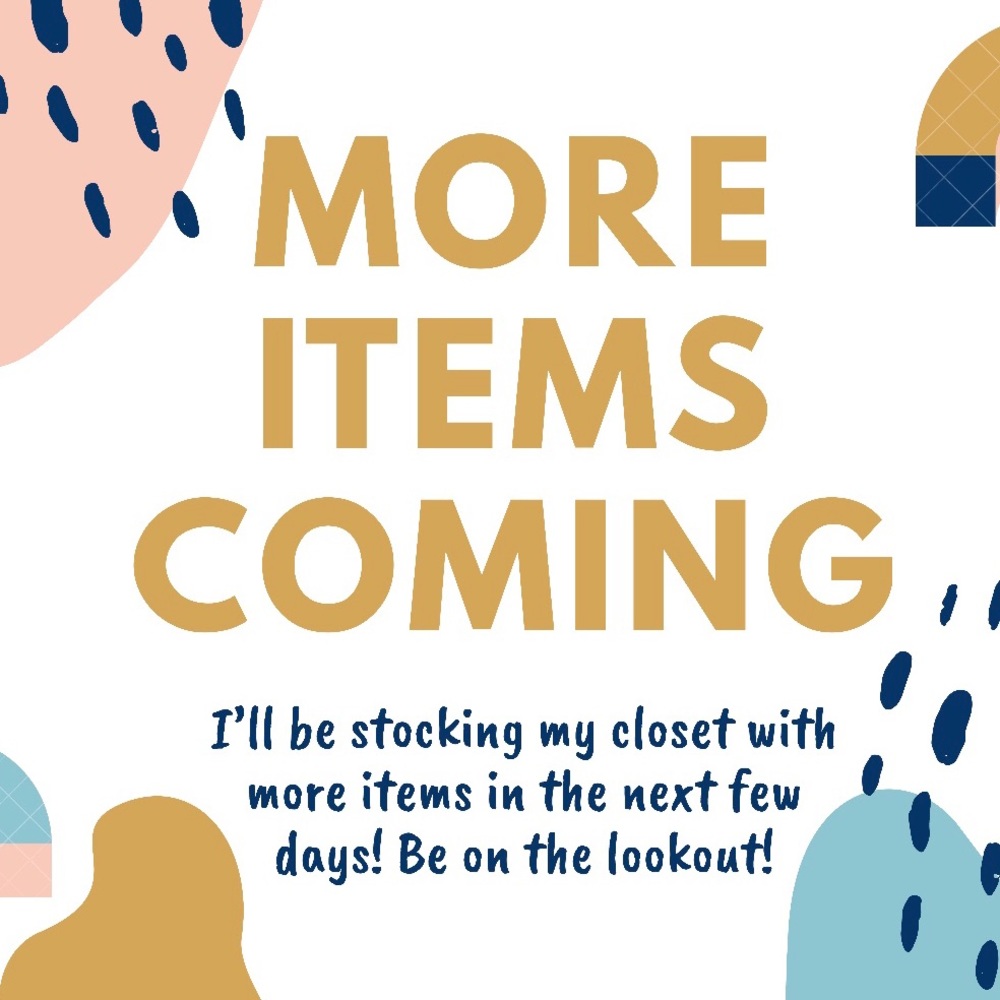 Closet restock!!